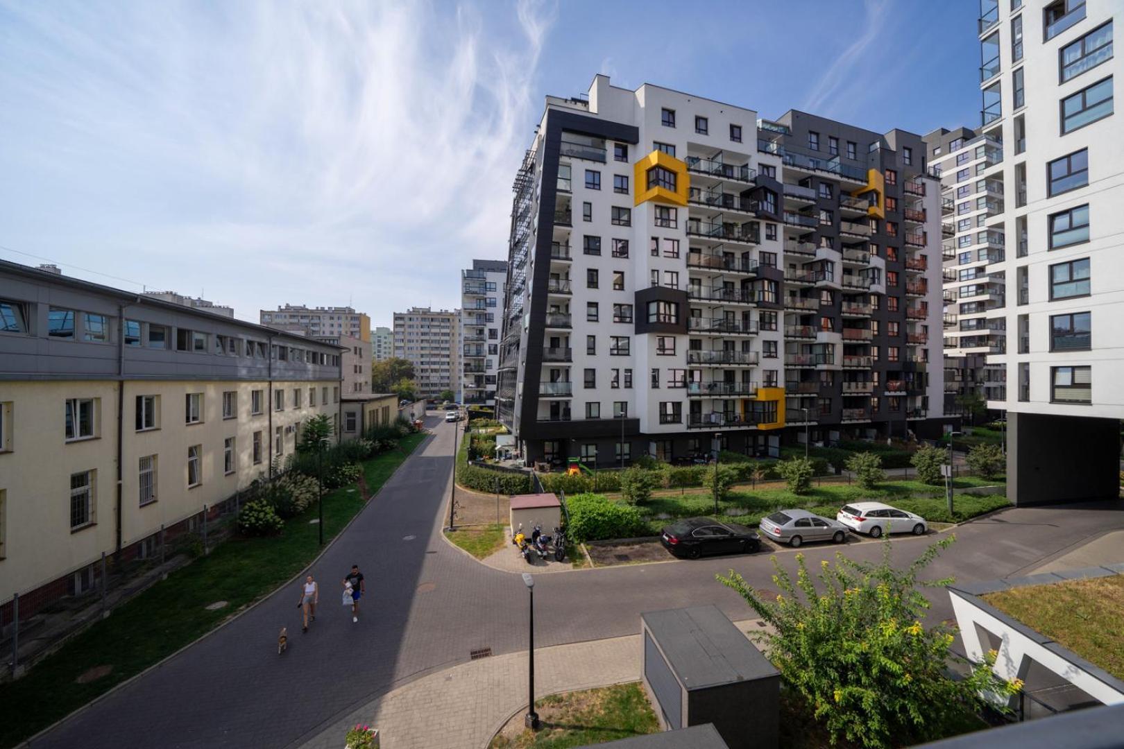 Skierniewicka Apt - Parking, Workspace, Balcony - By Rentujemy Warsaw Exterior photo